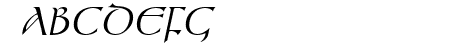 Kelt Italic