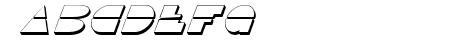 Disco Duck 3D Italic