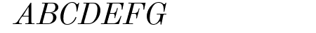 Old Standard TT Italic