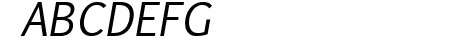Euphemia UCAS Italic