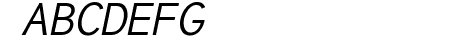 Tuffy Italic