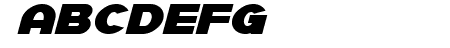 SF Juggernaut Bold Italic