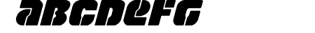 Space Cruiser Italic