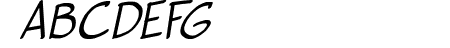 Vigilante Sidekick Italic