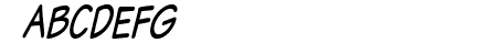 Komika Text Tight Italic