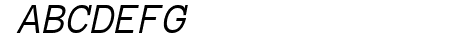 Anonymous Pro Italic