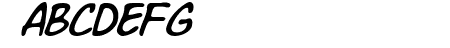 Komika Slim Italic