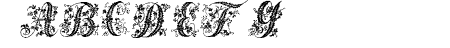 Victorian Initials One