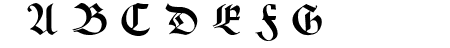 Schwaben Alt UNZ1A Italic