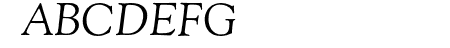 OFL Sorts Mill Goudy Ital