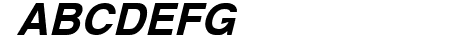 Yoxall Bold Italic