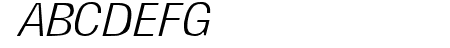 Milford Light Italic