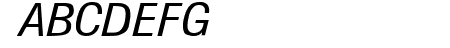 Milford Italic