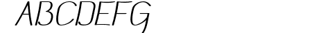 Mechanihan Italic