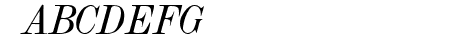 Dubiel Italic