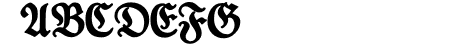 TypographerFraktur Bold