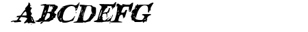 Blood Crow Italic