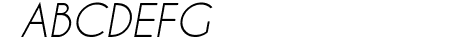 Caviar Dreams Italic