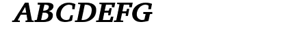 Charis SIL Bold Italic