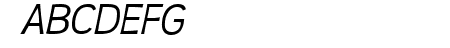 TeenLight-Italic