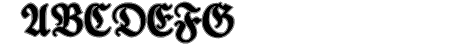 TypographerFrakturContour