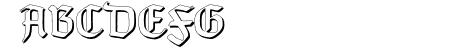 TypographerGotischSchatte