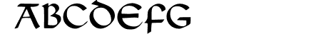 TypographerUncialgotisch
