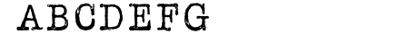 AFL Font pespaye nonmetri