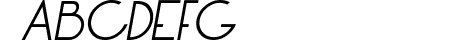 LT Oksana Italic