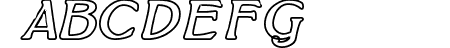 BoltonItalicOutline