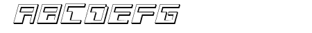 Phaser Bank 3D Italic