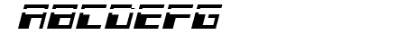 Phaser Bank Laser Italic