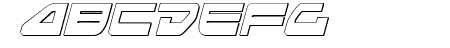 Searider Falcon 3D Italic