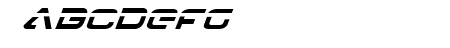 4114 Blaster Laser Italic