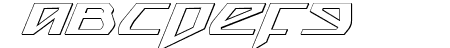 Snubfighter 3D Italic