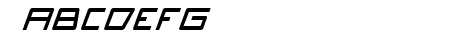 Quasitron Bold Italic