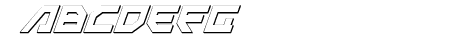 Metal Storm 3D Italic