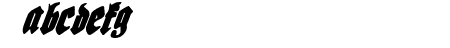 Bierg�rten Condensed Ital