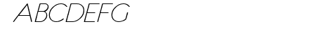 eurofurence light  italic