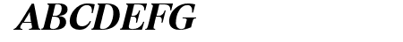 Lido STF CE Bold Italic