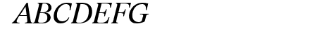 Lido STF CE Italic