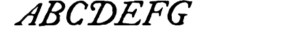 IM FELL DW Pica Italic