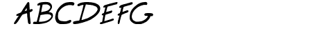 Marker SD Italic