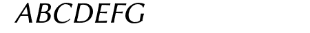 Linux Biolinum O Italic