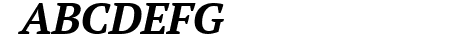 PT Serif Bold Italic