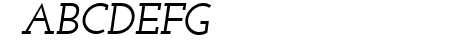 Josefin Slab SemiBold Ita
