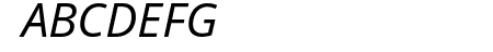 Open Sans Italic