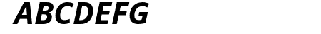 Open Sans Bold Italic