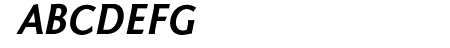 Fontin Sans CR Bold Itali