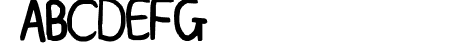 A plainer font